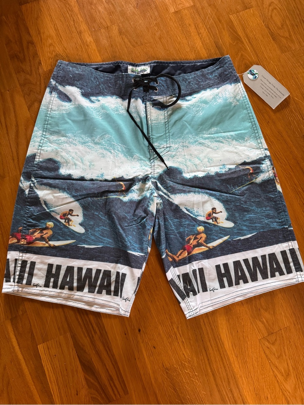 Surf Line Hawaii "Original Jams" Board Shorts Vintage size 32 Jams World